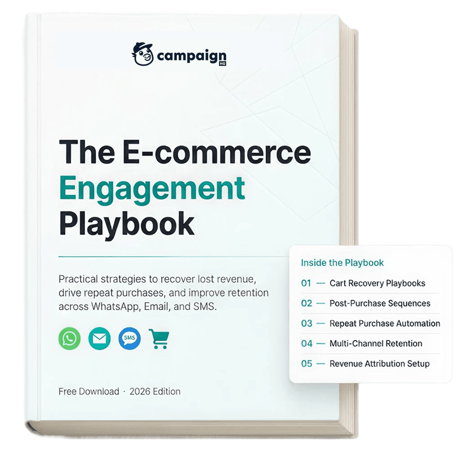 The E-commerce Engagement Playbook — Practical strategies to recover lost revenue and drive repeat purchases