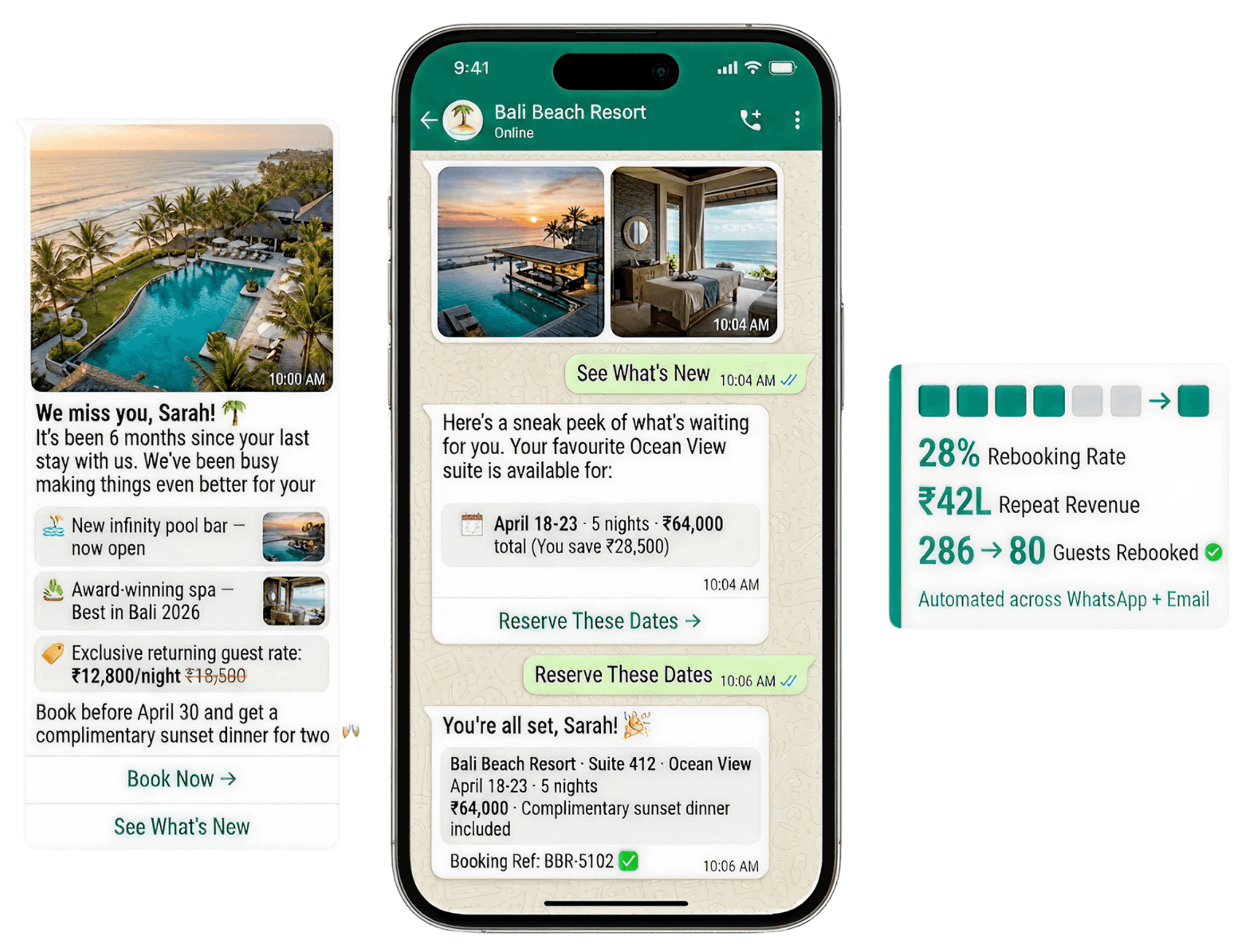 Pre-trip Reminders — phone mockup